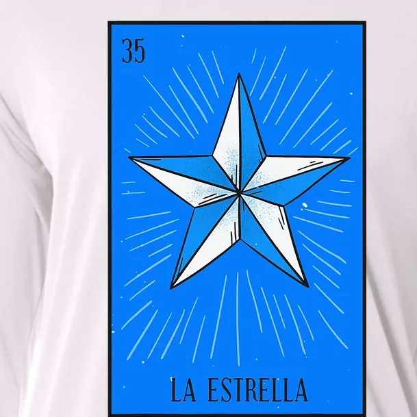 La Estrella Mexican Lottery Culture Cooling Performance Long Sleeve Crew