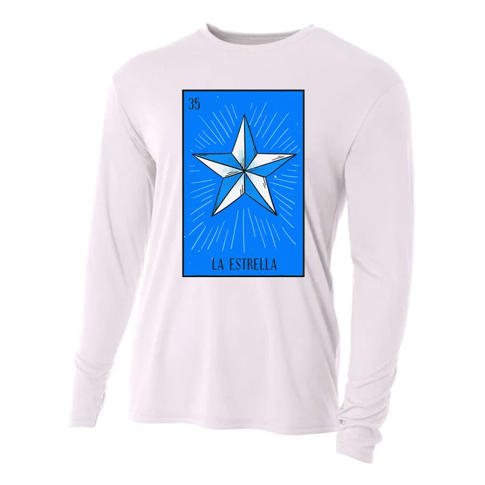 La Estrella Mexican Lottery Culture Cooling Performance Long Sleeve Crew