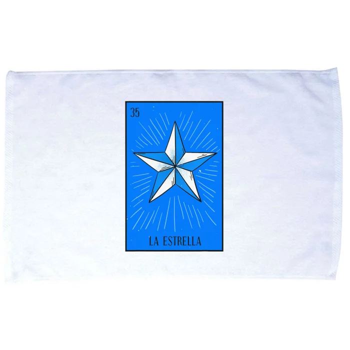 La Estrella Mexican Lottery Culture Microfiber Hand Towel