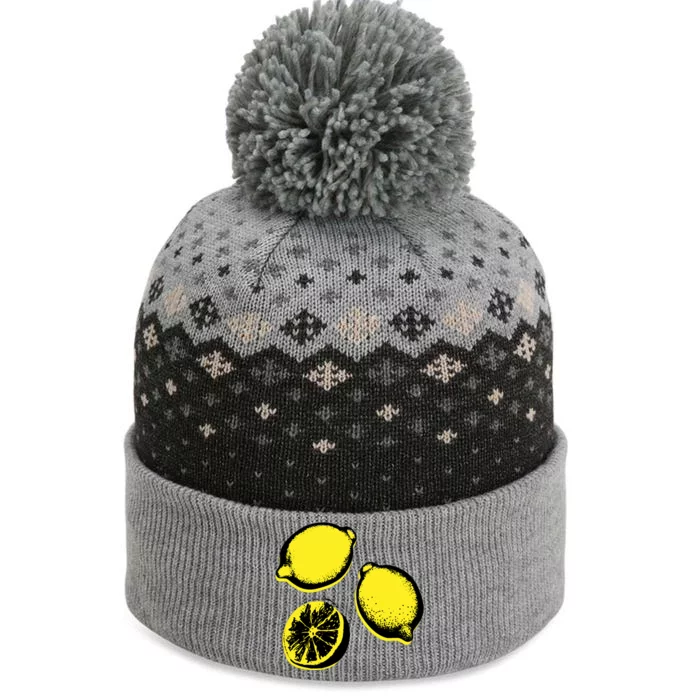 Lemon The Baniff Cuffed Pom Beanie