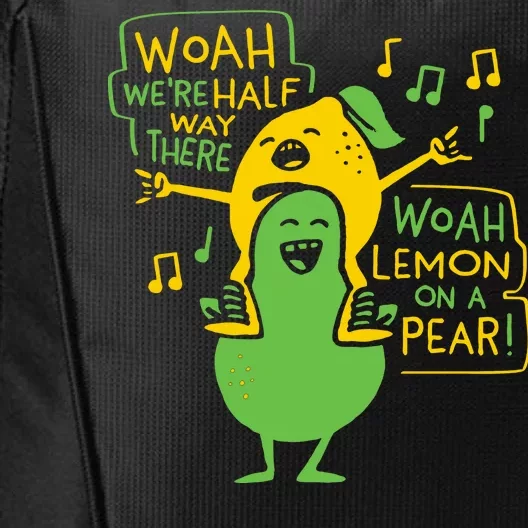 Lemon On A Pear City Backpack