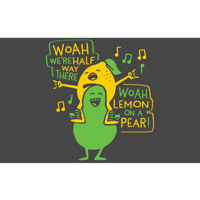 Lemon On A Pear Bumper Sticker