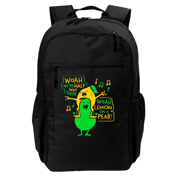 Lemon On A Pear Funny Meme Daily Commute Backpack