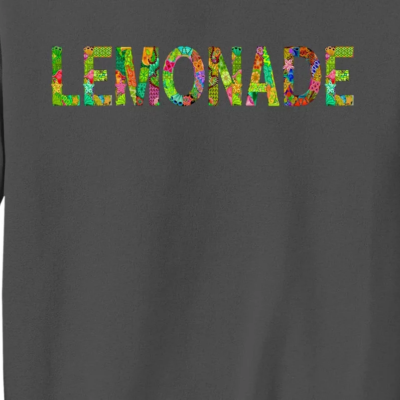 Lemonade Word Art Tall Sweatshirt