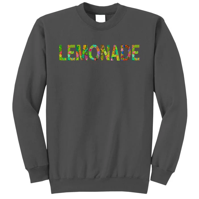 Lemonade Word Art Tall Sweatshirt