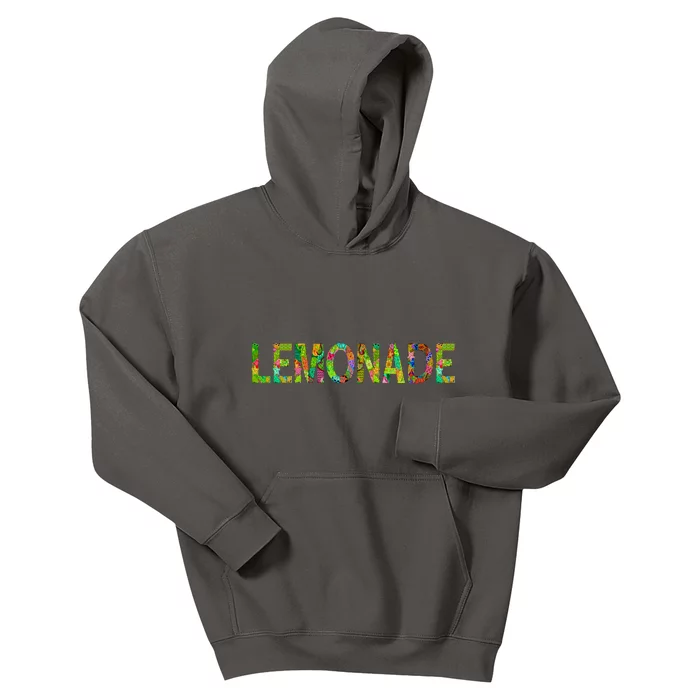 Lemonade Word Art Kids Hoodie