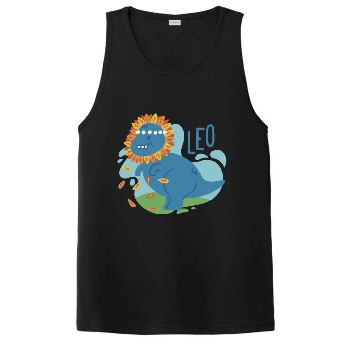 Leo Dinosaur Performance Tank