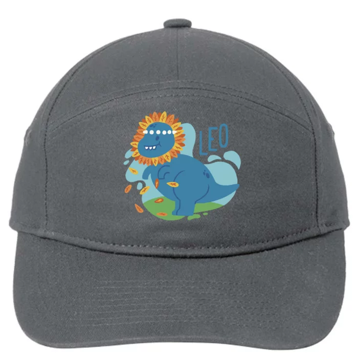 Leo Dinosaur 7-Panel Snapback Hat