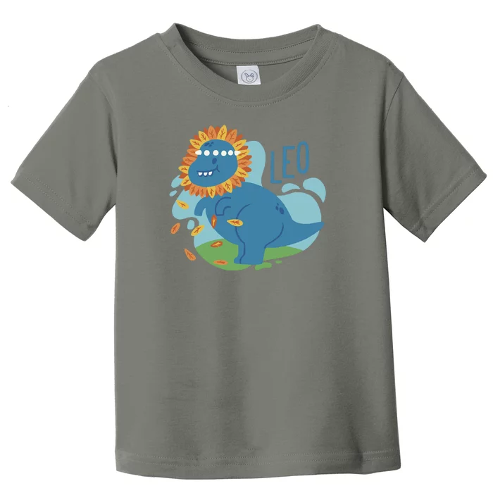 Leo Dinosaur Toddler T-Shirt