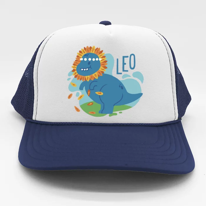 Leo Dinosaur Trucker Hat