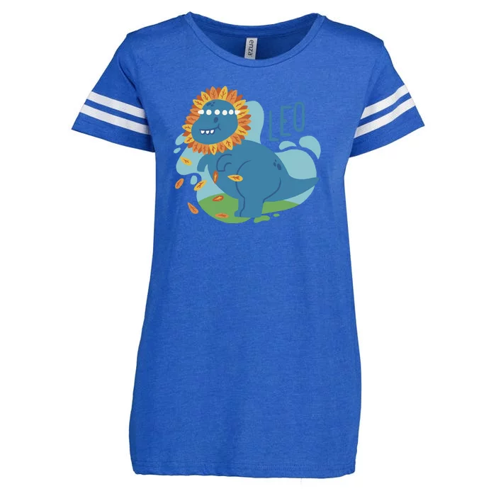 Leo Dinosaur Enza Ladies Jersey Football T-Shirt