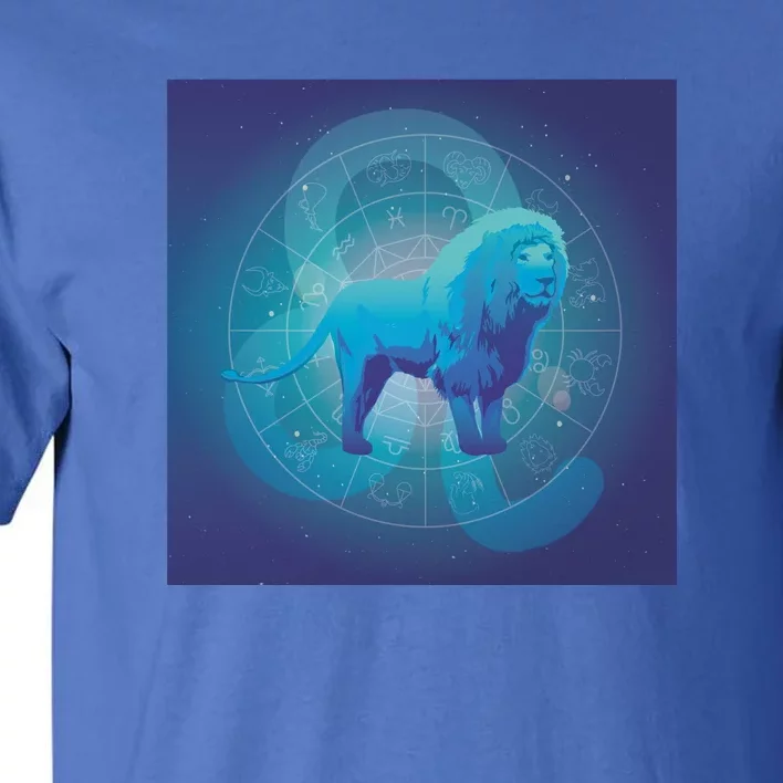 Leo Lion Zodiac Sign Tall T-Shirt