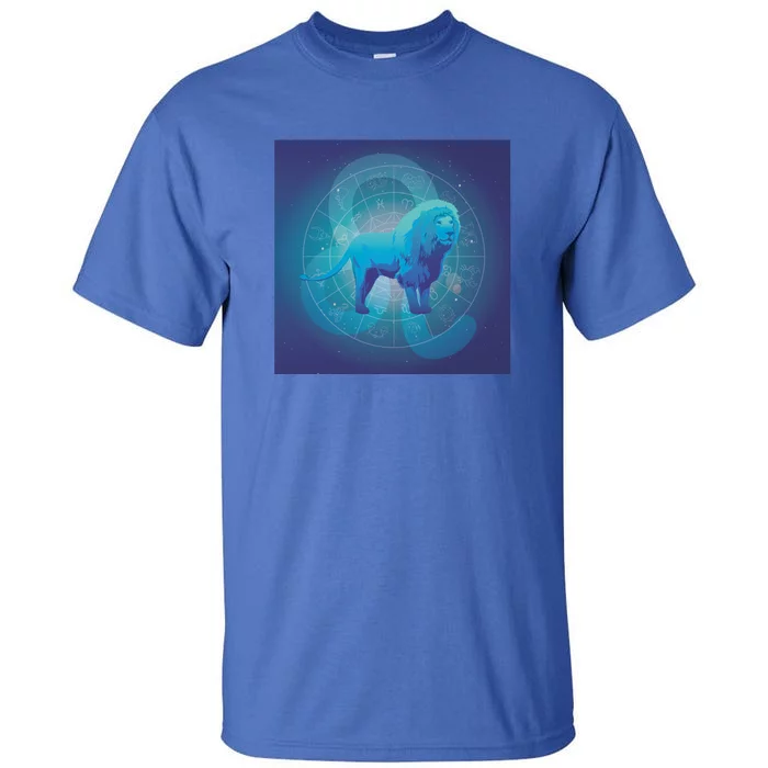 Leo Lion Zodiac Sign Tall T-Shirt