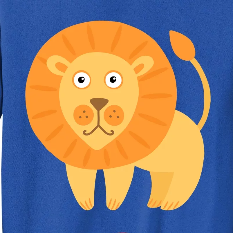 Leo Lion Zodiac sign Cute Tall Sweatshirt