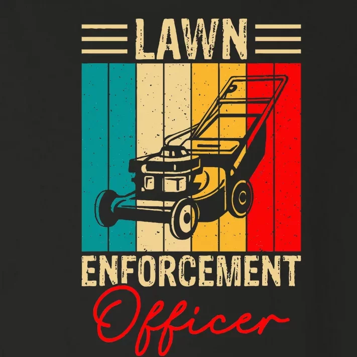 Lawn Enforcement Officer Toddler Long Sleeve Shirt