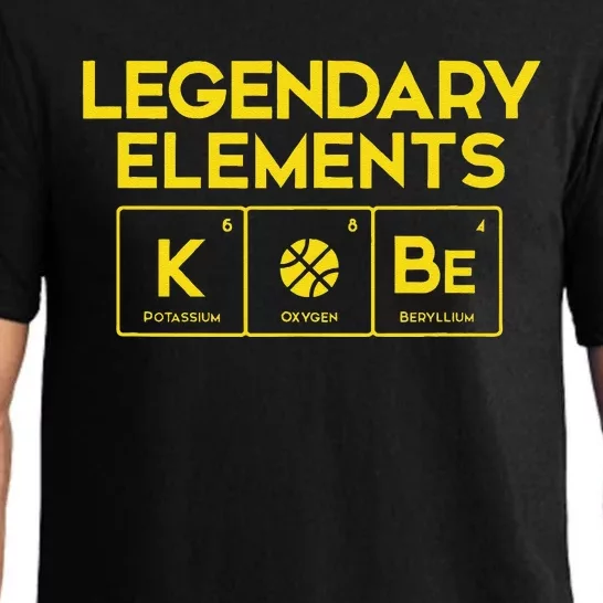 Legendary Elements Of Basketball Periodic Table Fun Pajama Set