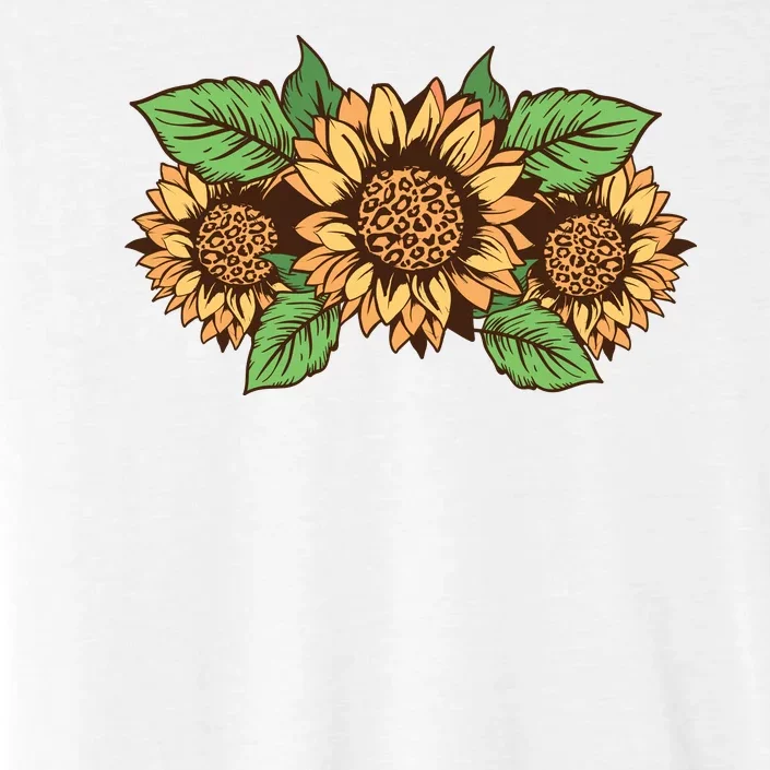 Leopard Flowers ChromaSoft Performance T-Shirt