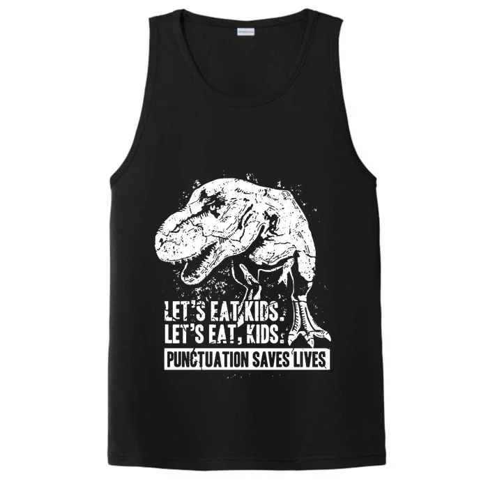 Lets Eat Punctuation Saves Lives Performance Tank