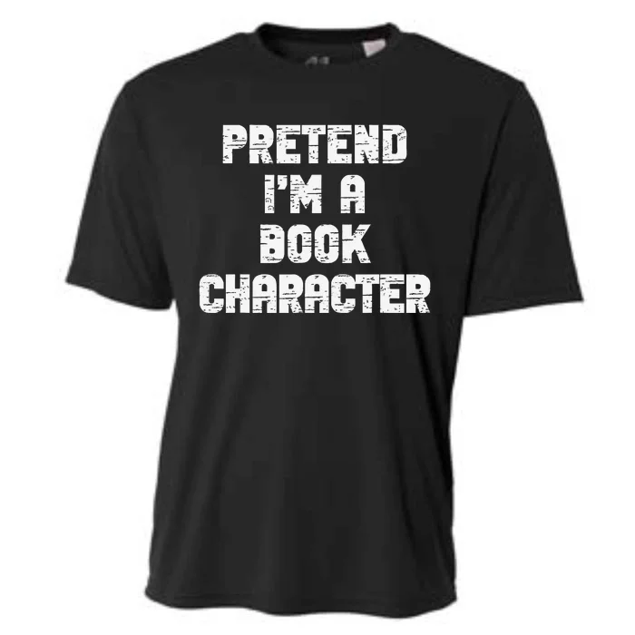 Lazy Easy Pretend IM Book Character Party Halloween Cooling Performance Crew T-Shirt