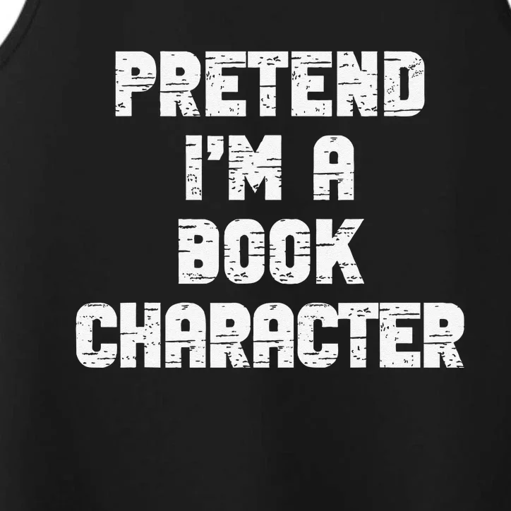 Lazy Easy Pretend IM Book Character Party Halloween Performance Tank