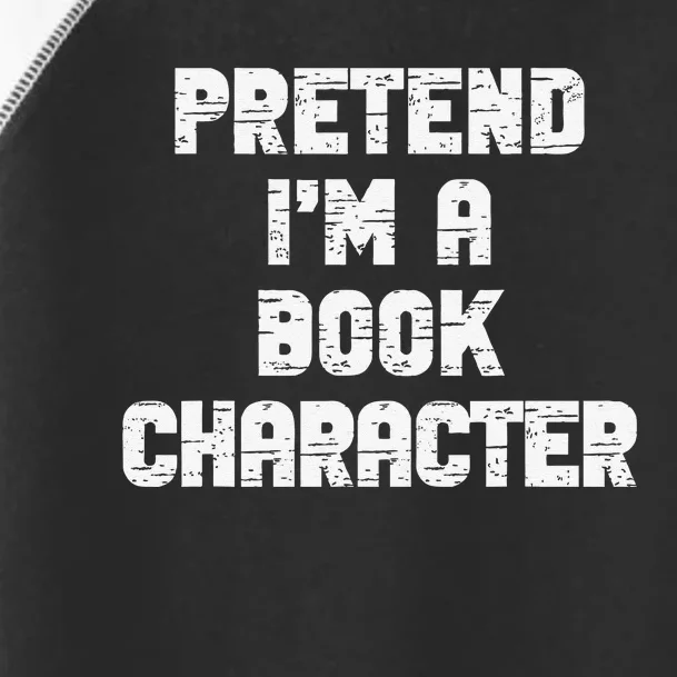 Lazy Easy Pretend IM Book Character Party Halloween Toddler Fine Jersey T-Shirt