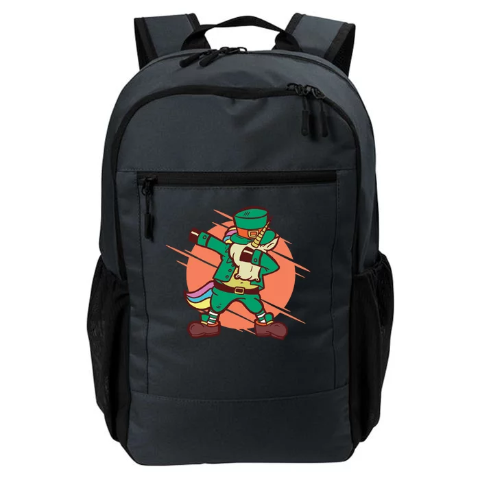 Leprechaun Dabbing Unicorn Daily Commute Backpack