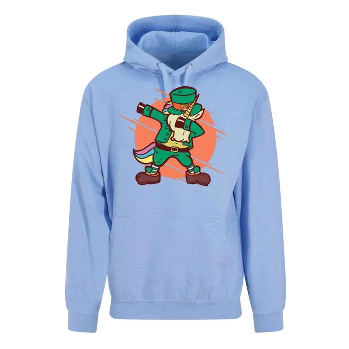 Leprechaun Dabbing Unicorn Unisex Surf Hoodie