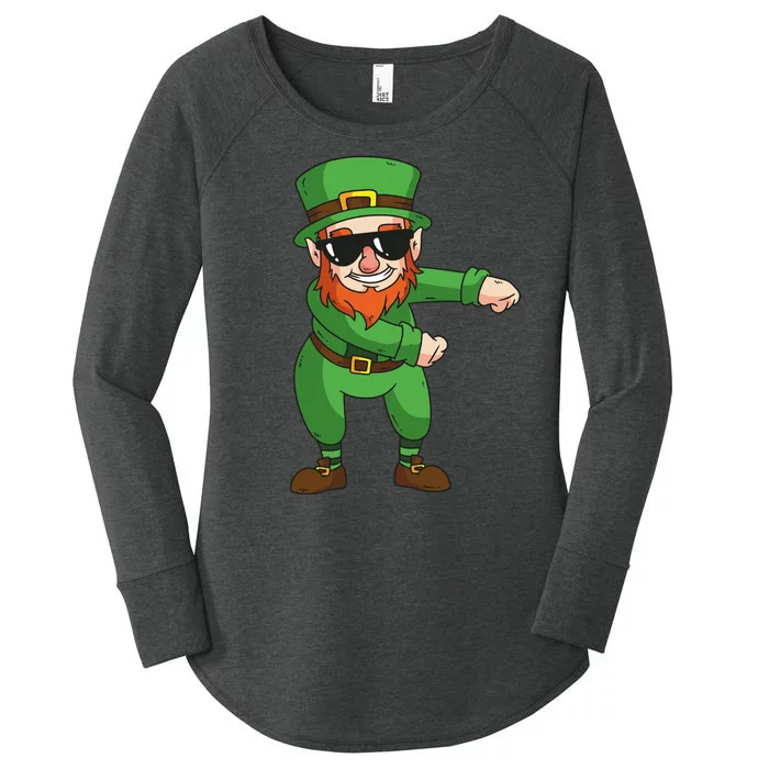 Leprechaun Floss Women's Perfect Tri Tunic Long Sleeve Shirt