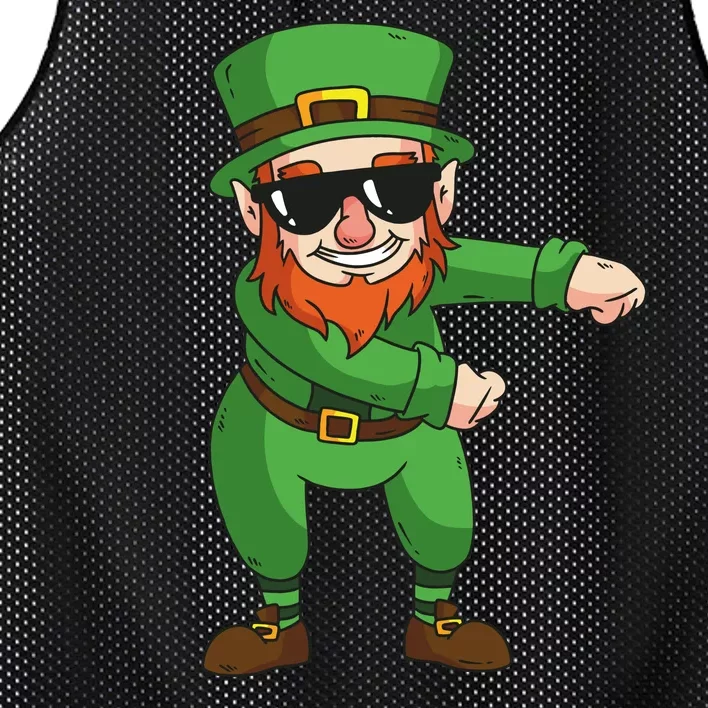 Leprechaun Floss Mesh Reversible Basketball Jersey Tank