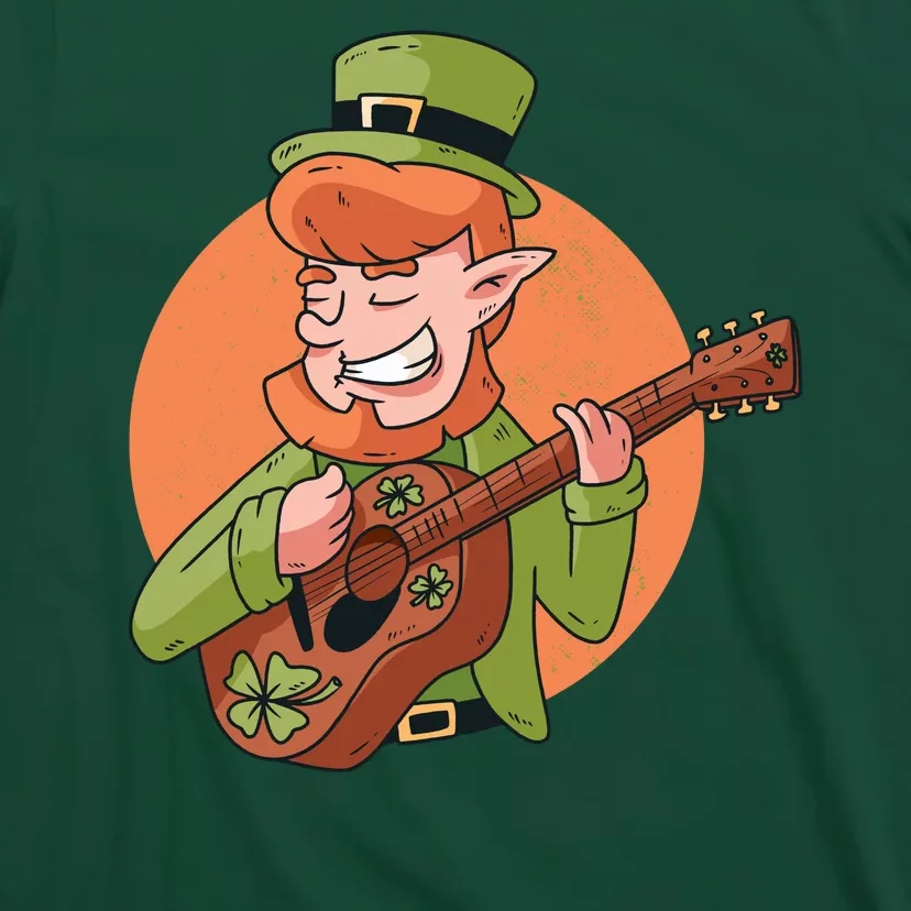 Leprechaun Guitarist T-Shirt