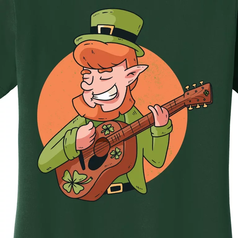 Leprechaun Guitarist Women's T-Shirt