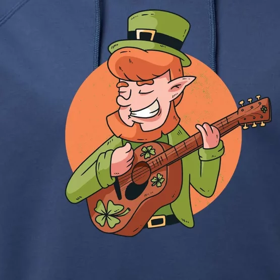 Leprechaun Guitarist Performance Fleece Hoodie