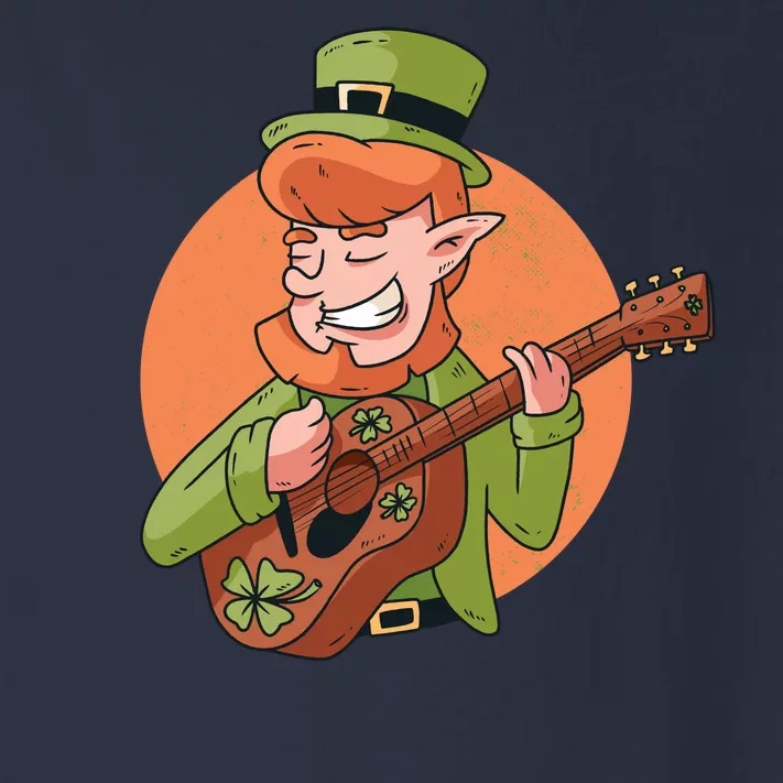 Leprechaun Guitarist Toddler Long Sleeve Shirt