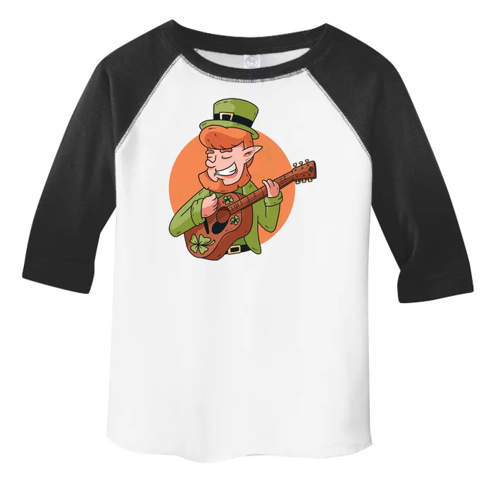 Leprechaun Guitarist Toddler Fine Jersey T-Shirt