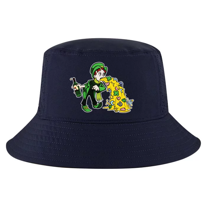 Leprechaun Puking St. Patrick's Day Drinking Cool Comfort Performance Bucket Hat