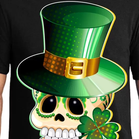 Leprechaun Sugar Irish Skull Pajama Set