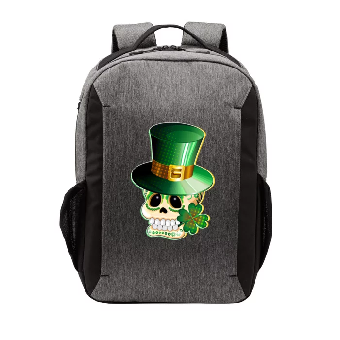 Leprechaun Sugar Irish Skull Vector Backpack