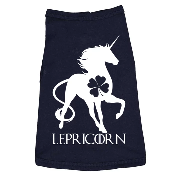 Lepricorn Leprechaun Unicorn St. Patrick's Day Doggie Tank