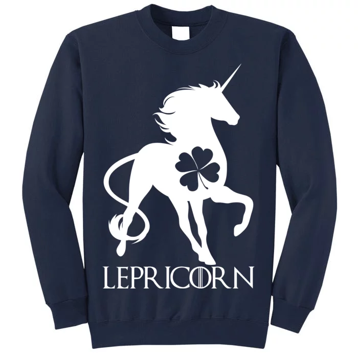 Lepricorn Leprechaun Unicorn St. Patrick's Day Tall Sweatshirt