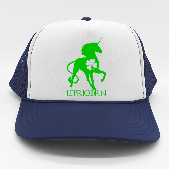 Lepricorn Leprechaun Unicorn St. Patrick's Day Trucker Hat