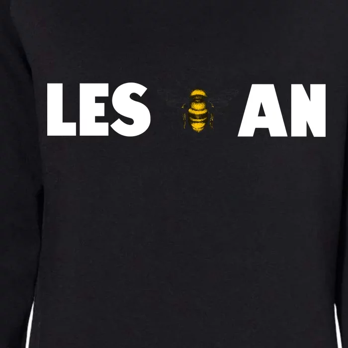 LES-Bee-an Cute Funny Lesbian Womens California Wash Sweatshirt