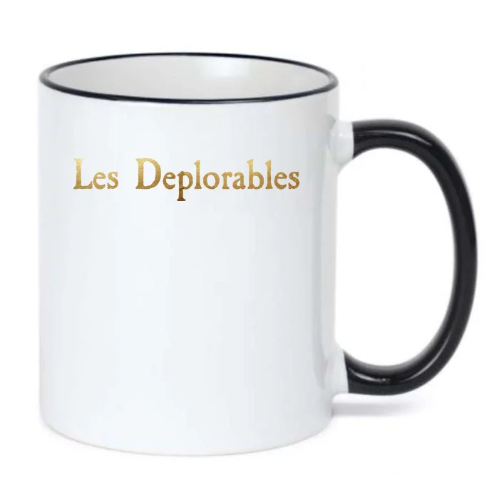 Les Deplorables USA Donald Trump 2016 Black Color Changing Mug