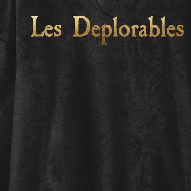 Les Deplorables USA Donald Trump 2016 Hooded Wearable Blanket