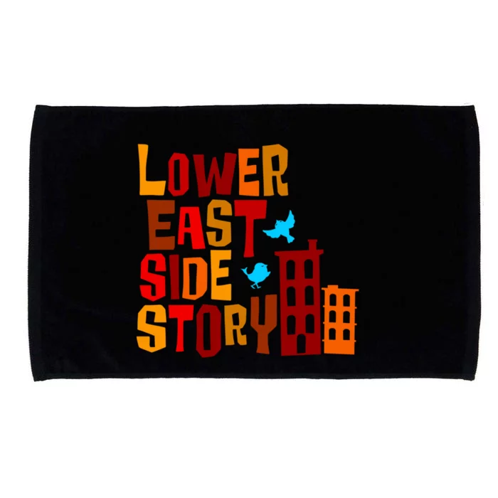 Lower East Side Story City Meaningful Gift Microfiber Hand Towel