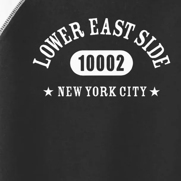 Lower East Side New York City 10002 Nyc Toddler Fine Jersey T-Shirt