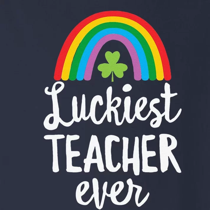 Luckiesteacher Ever St Patricks Day School Gifts Toddler Long Sleeve Shirt