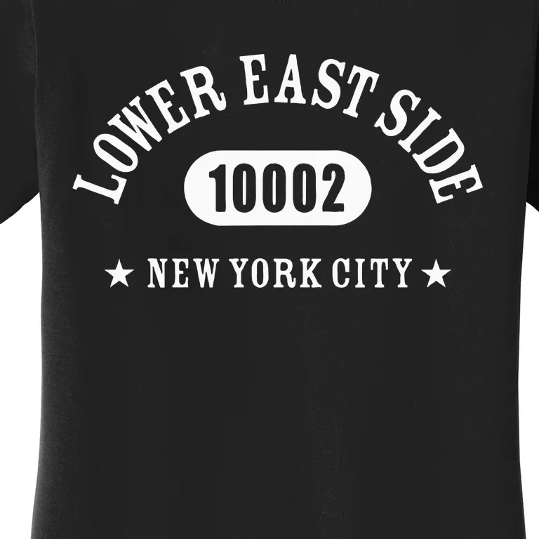 Lower East Side New York City 10002 Nyc Athletic Design Women's T-Shirt