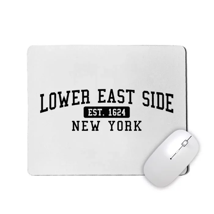 Lower East Side Manhattan New York Mousepad