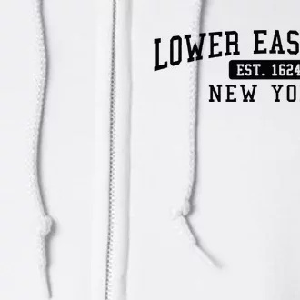 Lower East Side Manhattan New York Full Zip Hoodie