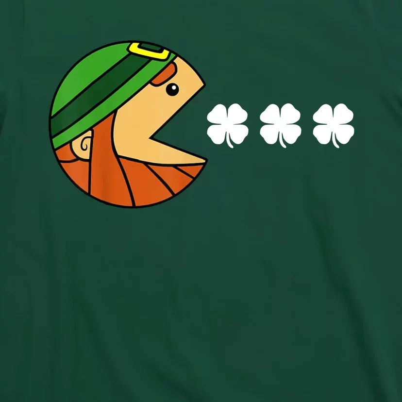 Leprechaun Eating Shamrock T-Shirt